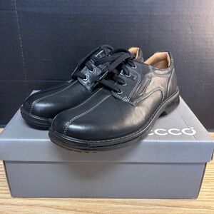 Ecco Men's Fusion Bicycle Tie Leather Lace-Up Oxford Shoes #4624